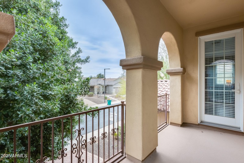 Master Bath Balcony