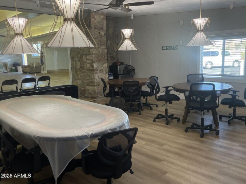 inside club house
