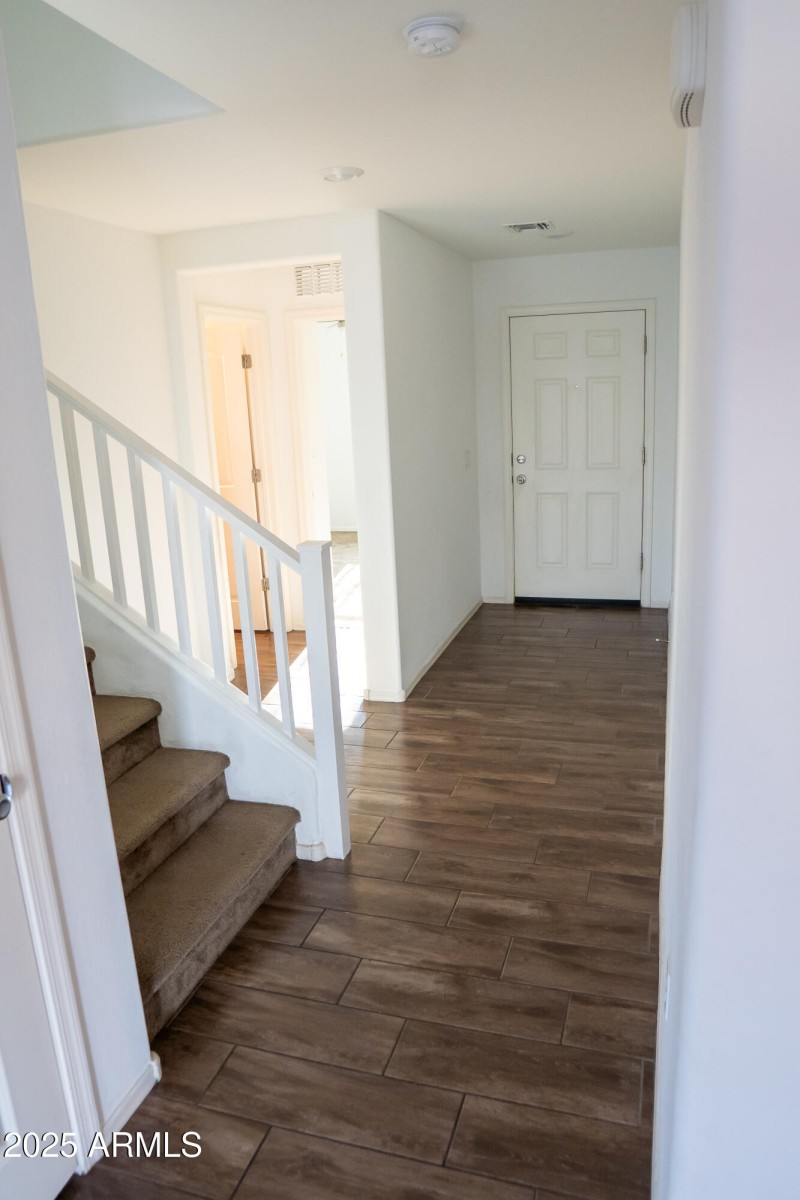 downstairs hallway