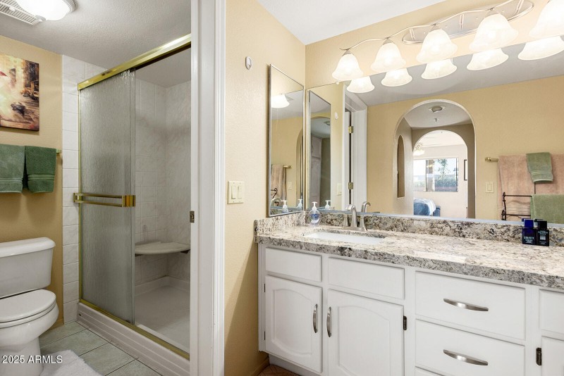 Master Bathroom is updated