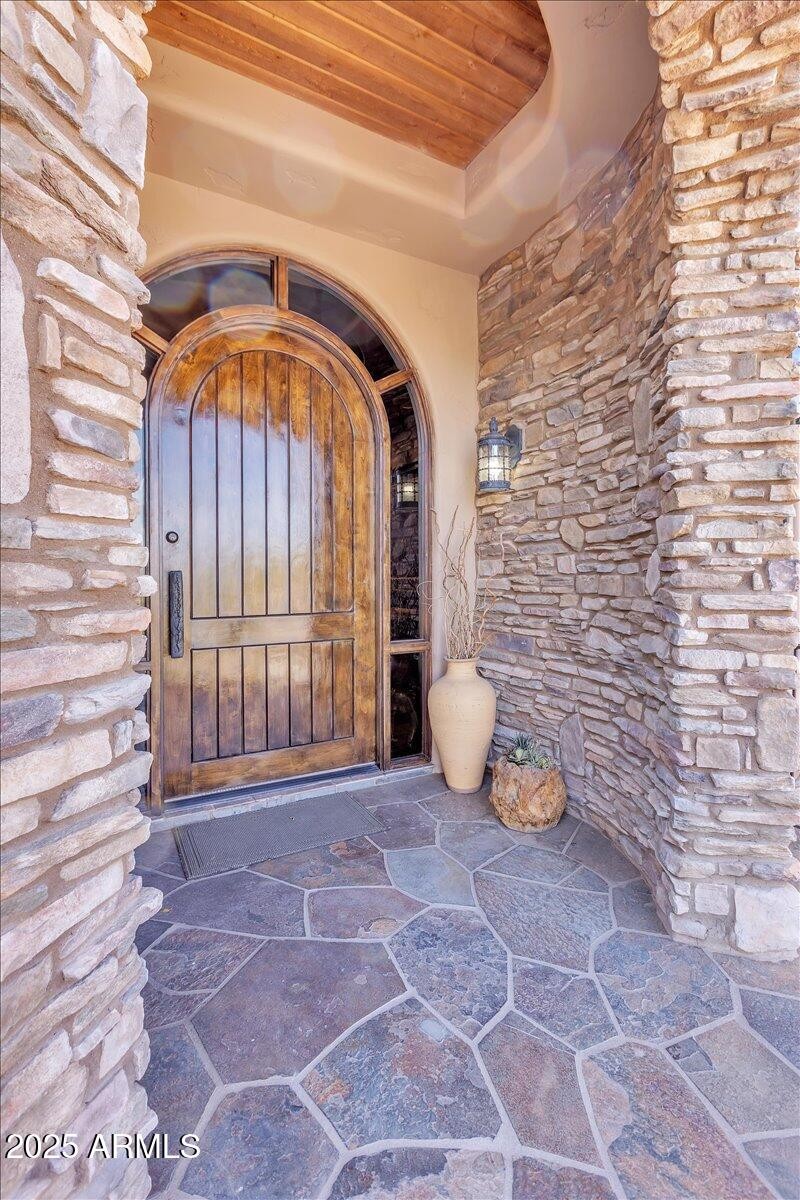 Beautifully crafted 8' front door