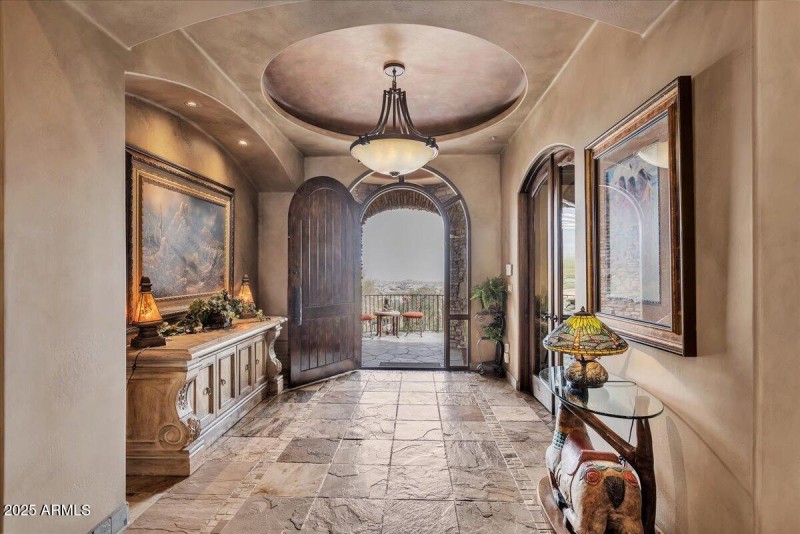 Foyer into the main floor living