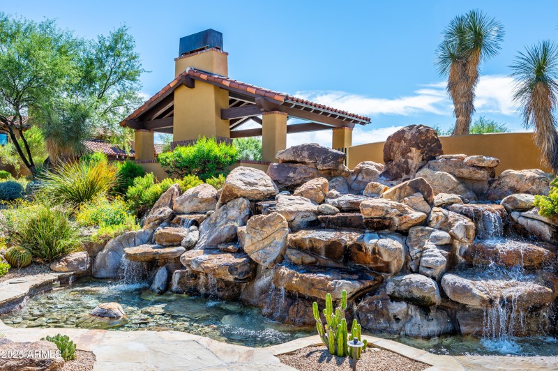 Hacienda Village Waterfalls