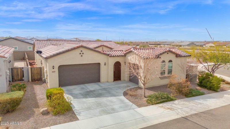 AERIAL VIEW OF HOME