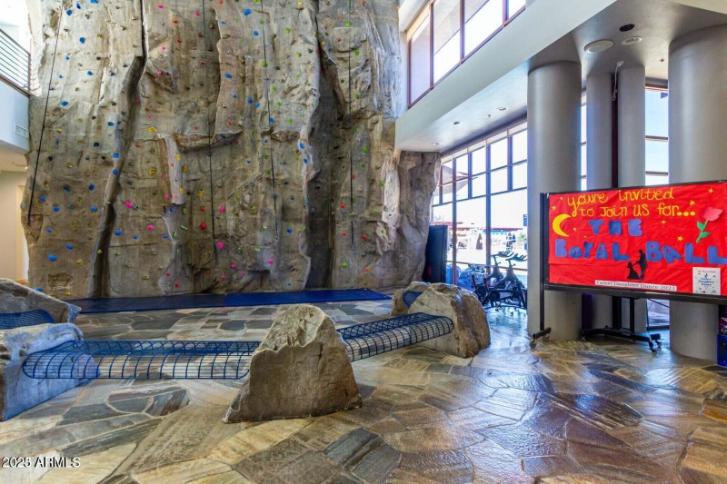 Community Center Climbing Wall