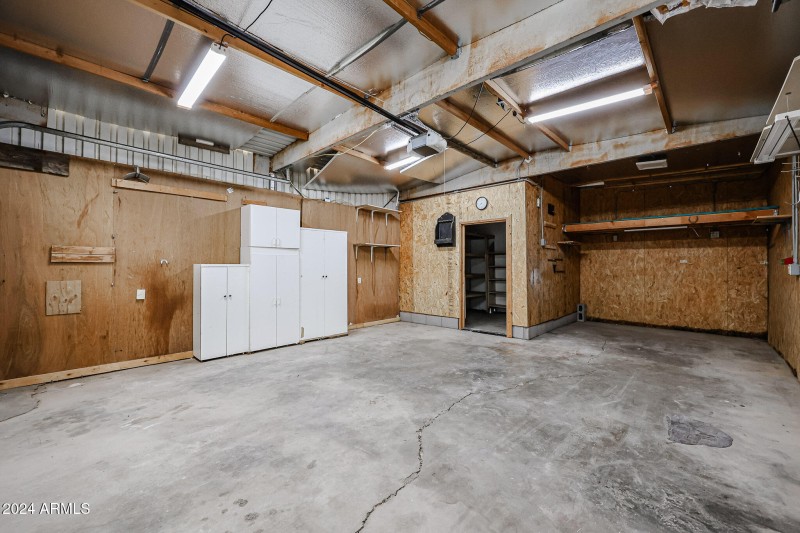 Garage interior