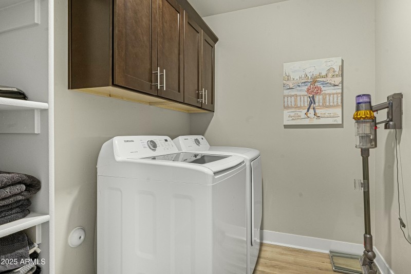 Upstairs laundry