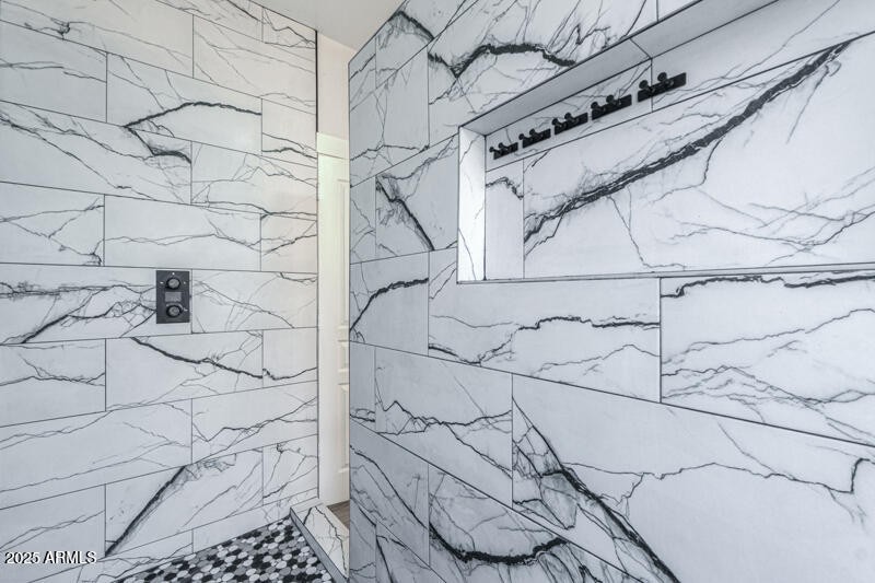 Precisely placed shower valve