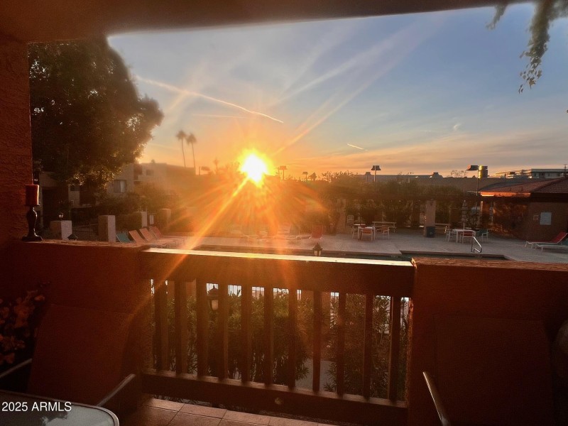Rare sunset view unit