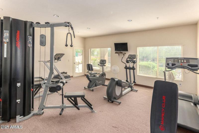 Villagio fitness room
