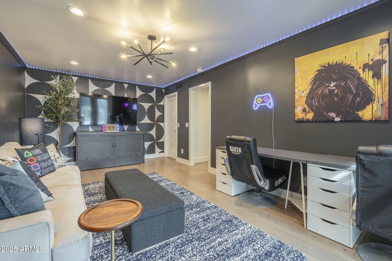 Bedroom 1 with walk in closet