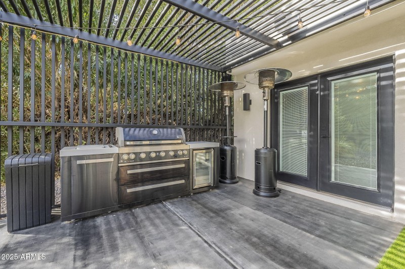 BBQ area