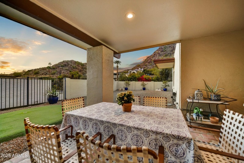 Patio Sunset View