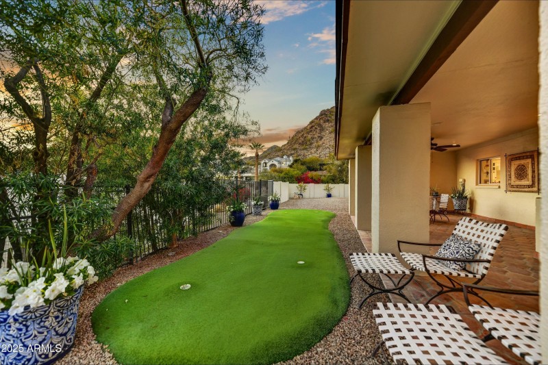 Putting Green View