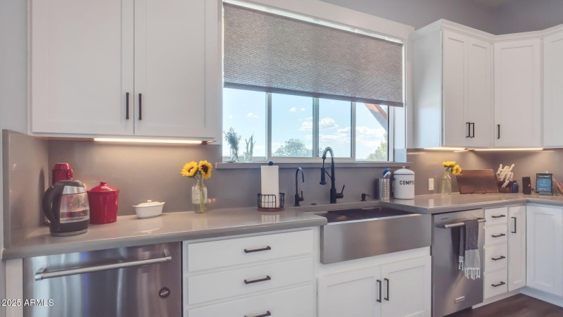Farmhouse Sink with picture window
