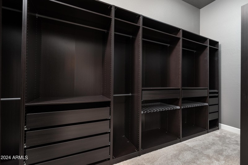 Incredible outfitted closet