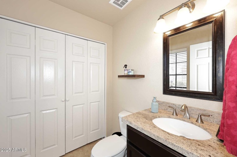 Powder Room & Laundry Closet