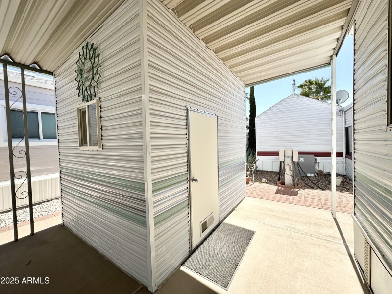 SHED ENTRY