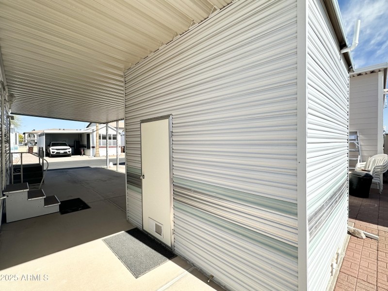 SHED ENTRY