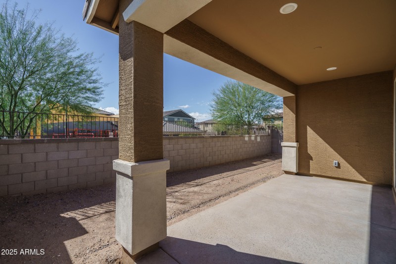 23) BACK PATIO