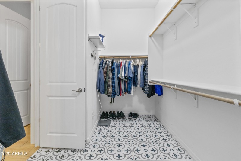 Primary Walk-in Closet