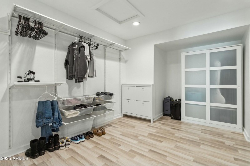 Huge Primary Closet