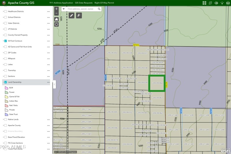 Apache County GIS
