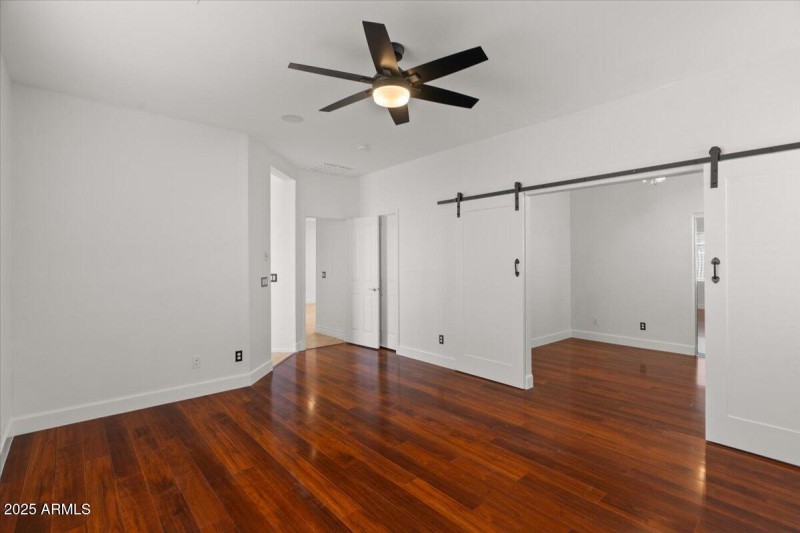 Barn Doors to Sitting room