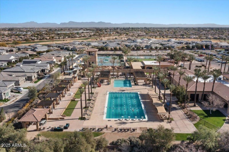 Aerial of Community Pool