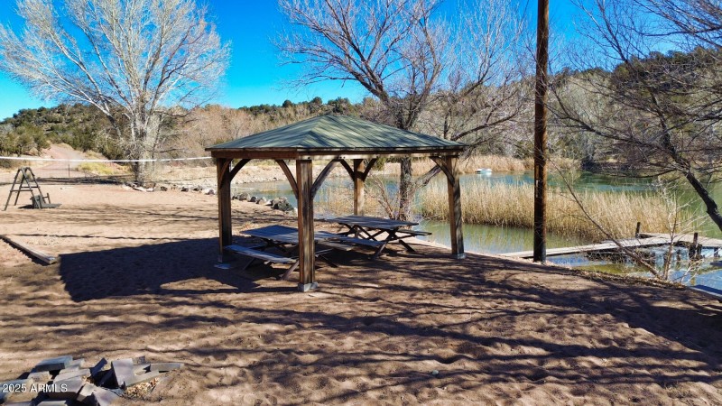 Gazebo & Pond