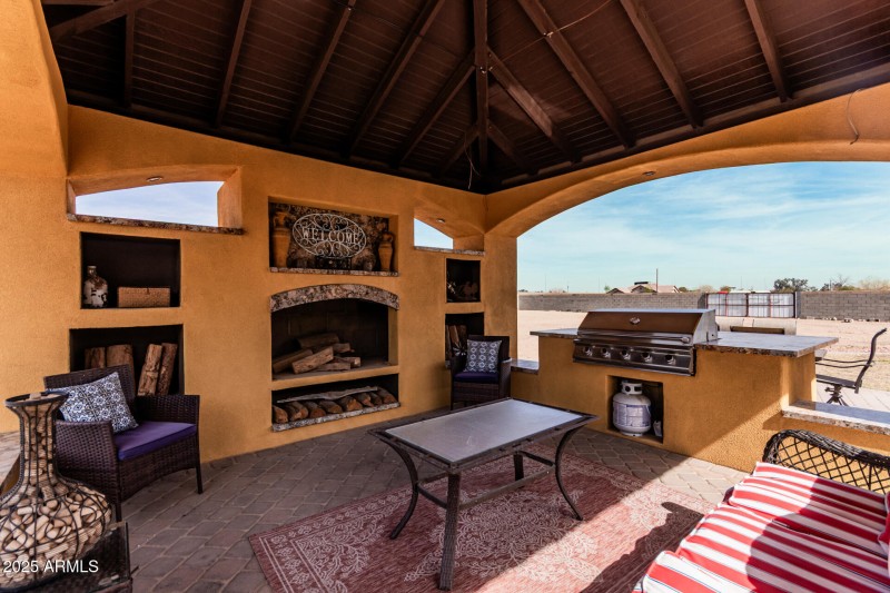Ramada w/ Fireplace