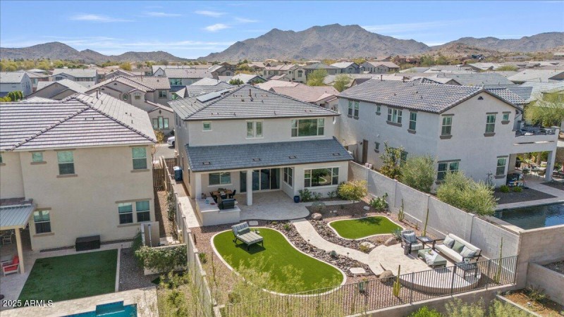 Aerial Backyard View