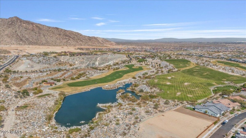 Aerial View of Golf Course
