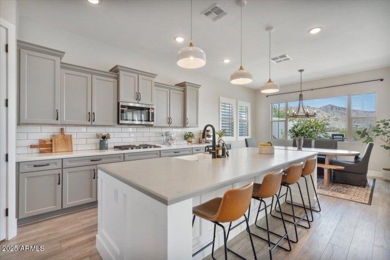 Mountain Views From Kitchen