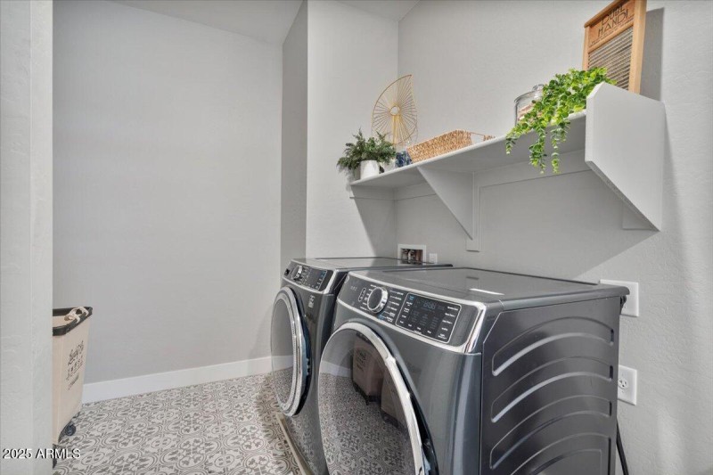 Laundry upstairs