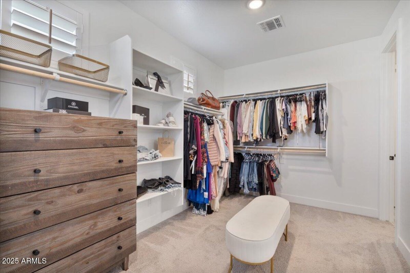 Primary Walk-in closet