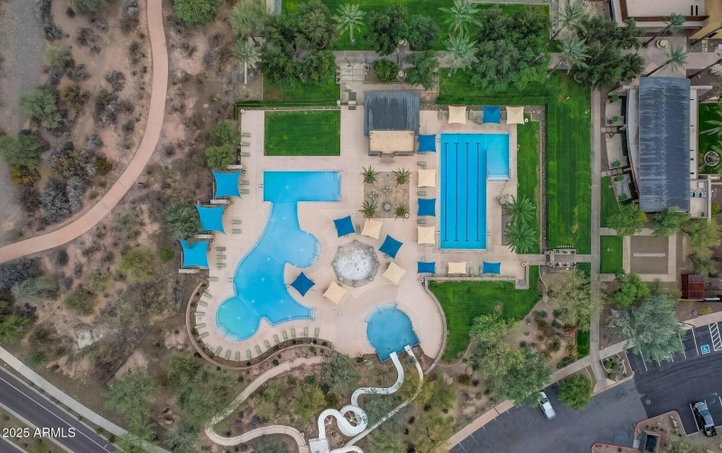 Vistancia Aerial Pool with Slide