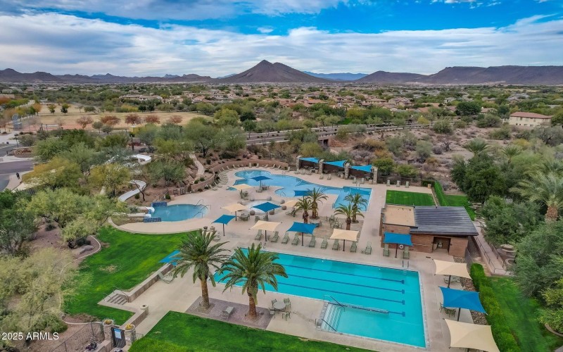 Vistancia Aerial pool