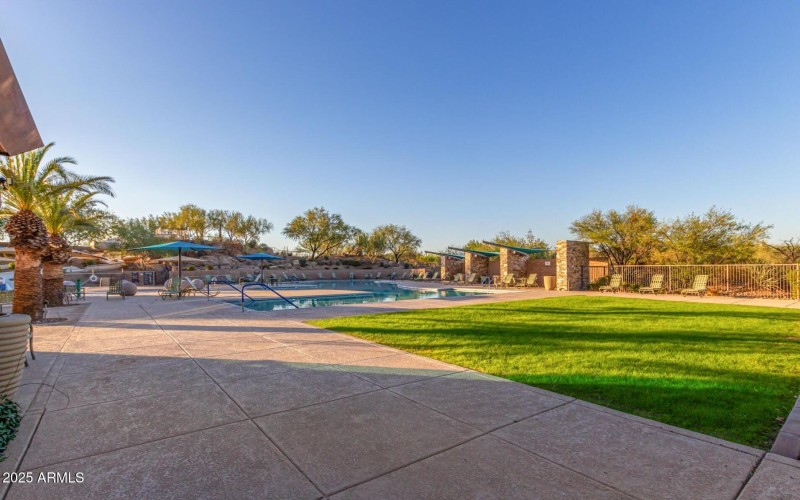 Vistancia Pool with Grass