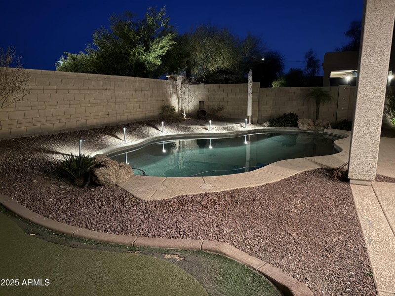 Pool at Night