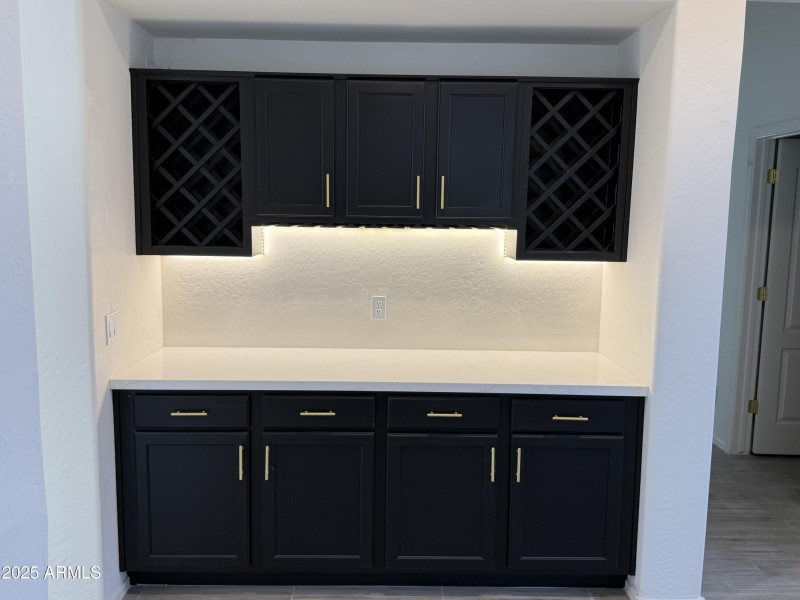 Lighted Dry Bar