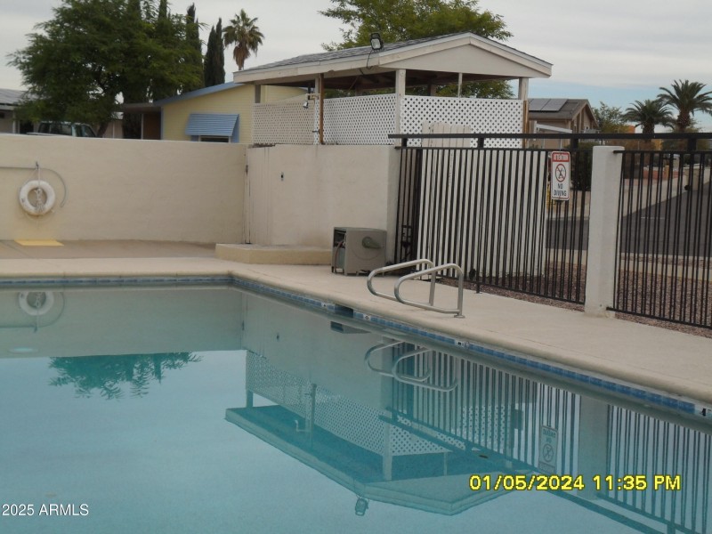 Shower and pump house