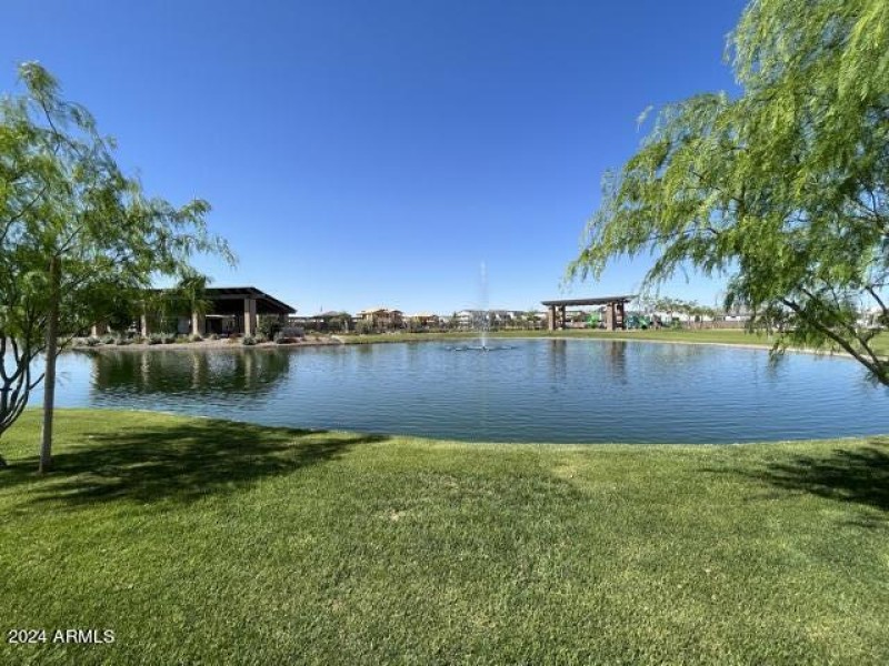 Adding Community Park with Water & Trees