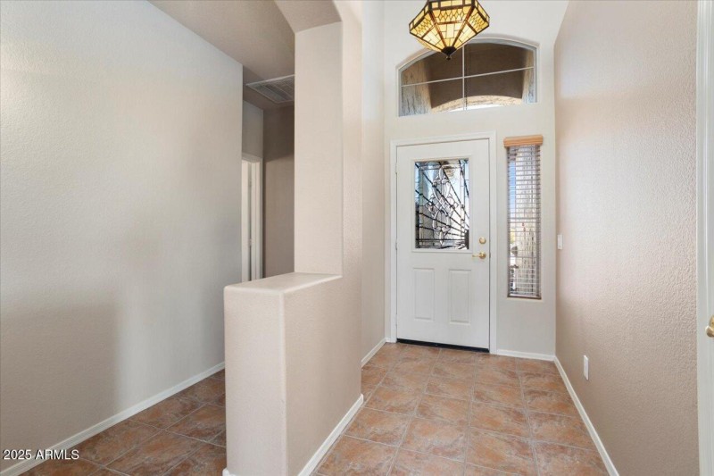 Front Door with Glass Insert