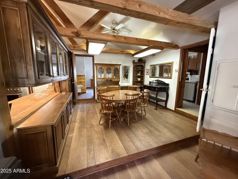 Formal dining area