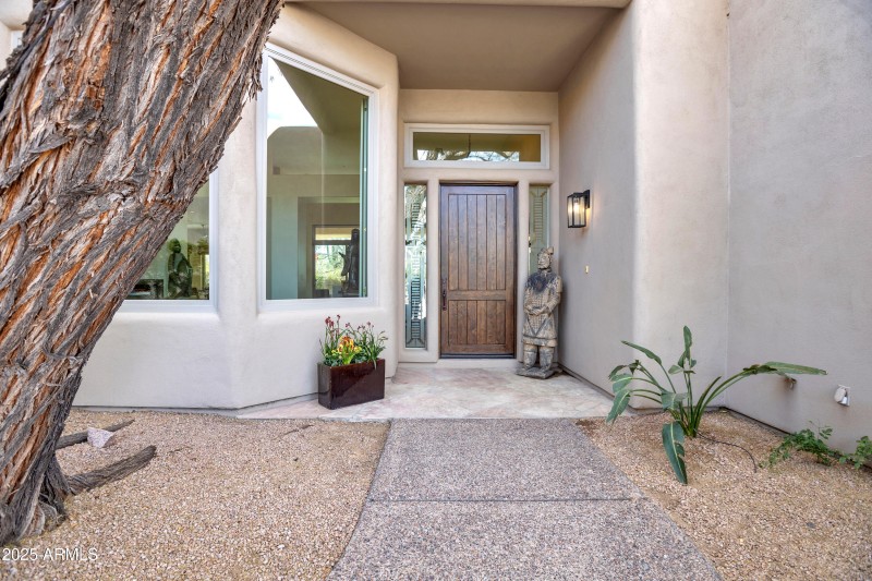 Front courtyard