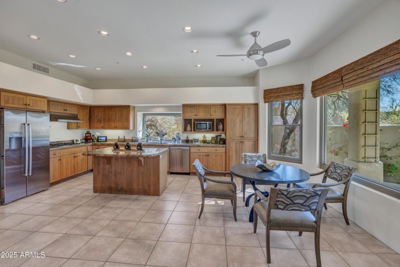 Spacious kitchen
