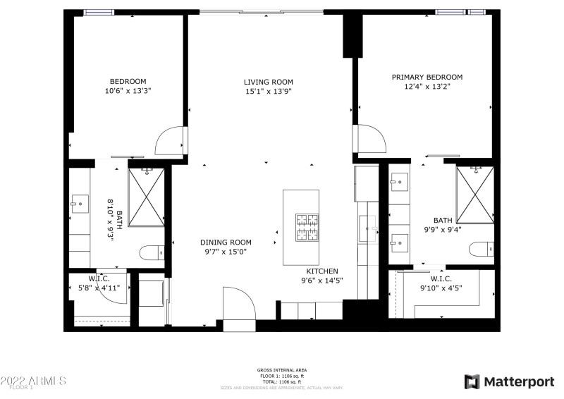 Unit 324 Map - Portland on the Park