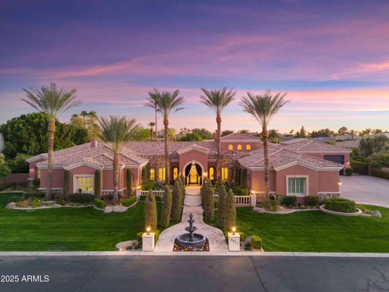 Majestic and Elegant Curb Appeal