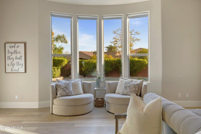 Owner's Sitting Area with a View